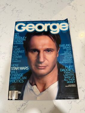 George Magazine - June 1999 Liam Neeson